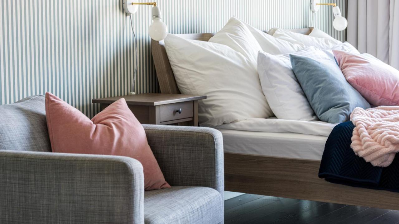 Waterlane W Oknami Na Rzeke - Marina View - Comfy Apartments กดัญสก์ ภายนอก รูปภาพ